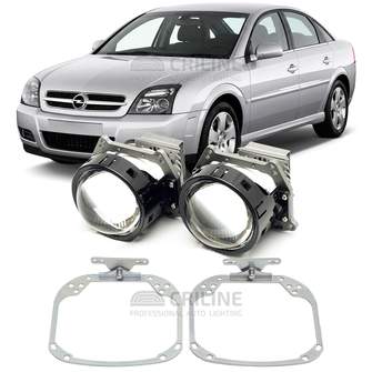 Линзы для фар Opel Vectra III (C) дорестайл [2002-2006] для замены на светодиодные Би-ЛЕД модули