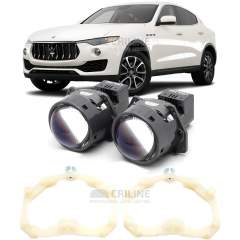 Линзы для фар Maserati Levante I рестайлинг [2020-2024] для замены на светодиодные Би-ЛЕД модули