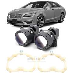 Линзы для фар Lincoln MKZ II рестайлинг [2015-2020] ксенон с AFS для замены на светодиодные Би-ЛЕД модули