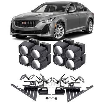 Линзы для фар Cadillac CT5 I [2019-н.в.] для замены на светодиодные Би-ЛЕД модули