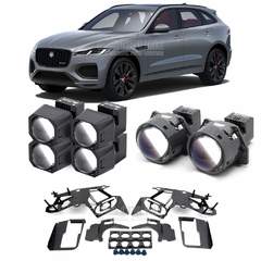 Линзы для фар Jaguar F-Pace I (X761) рестайлинг [2020-н.в.] LED рефлектор для замены на светодиодные Би-ЛЕД модули