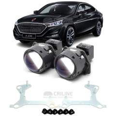 Линзы для фар Hongqi H5 I (C141) [2018-2022] LED для замены на светодиодные Би-ЛЕД модули