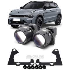Линзы для фар Lynk & Co 01 I (CX11) [2016-2020] секция дальнего света для замены на светодиодные Би-ЛЕД модули