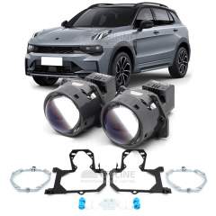 Линзы для фар Lynk & Co 01 I (CX11) [2016-2020] секция ближнего света для замены на светодиодные Би-ЛЕД модули