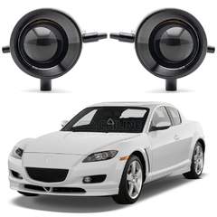 Светодиодные противотуманные фары Mazda RX-8 I дорестайл [2003-2008] Haiko Anker