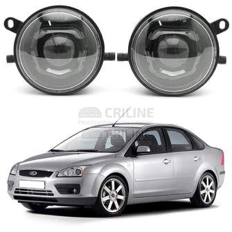 Светодиодные противотуманные фары Ford Focus II дорестайл [2005-2008] (штатная регулировка) Einer