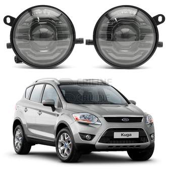 Светодиодные противотуманные фары Ford Kuga I [2008-2013] (штатная регулировка) Tempus Spot Edition