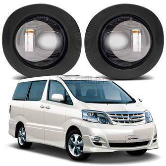 Светодиодные противотуманные фары Toyota Alphard I (H10) рестайл [2005-2008] Tandem SE Straight