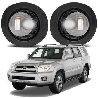 Светодиодные противотуманные фары Toyota Hilux Surf IV (N210) [2005-2009] Tandem SE Straight