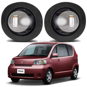 Светодиодные противотуманные фары Toyota Porte I (NP10) [2004-2012] Tandem SE Straight