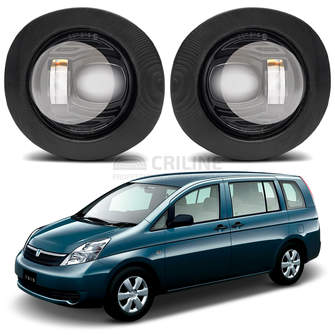Светодиодные противотуманные фары Toyota Isis I (XM10) дорестайл [2004-2007] Tandem SE Straight