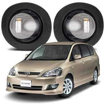 Светодиодные противотуманные фары Toyota Ipsum II (ACM20) рестайл [2003-2009] Tandem SE Straight