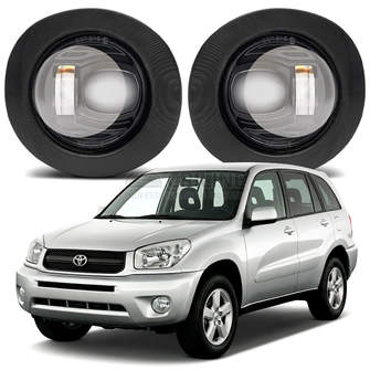 Светодиодные противотуманные фары Toyota RAV4 II (CA20) рестайл [2003-2005] Tandem SE Straight