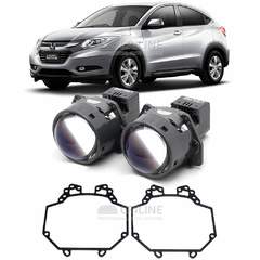Линзы для фар Honda Vezel I [2013-2019] для замены на светодиодные Би-ЛЕД модули