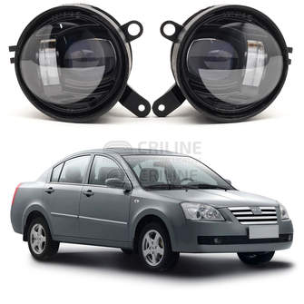 Светодиодные противотуманные фары Chery Fora [2006-2011] Tandem SE Straight