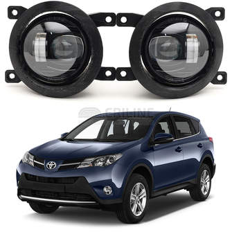 Светодиодные противотуманные фары Toyota RAV4 IV (XA40) дорестайл [2012-2015] Tandem SE Straight