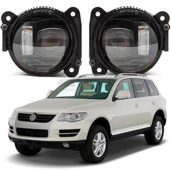 Светодиодные противотуманные фары Volkswagen Touareg I (GP) рестайл [2006-2010] R-Line Tandem SE