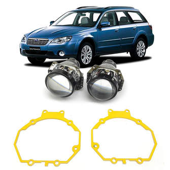 Ремкомплект для фар Subaru Legacy Outback [2003-2007] для замены штатных линз на модули Hella 3R