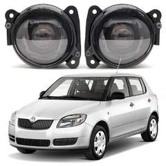 Светодиодные противотуманные фары Skoda Fabia II (MK2) дорестайл [2007-2010] Einer