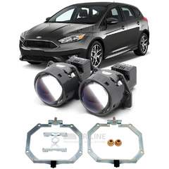 Линзы для фар Ford Focus III рестайлинг [2014-2019] AFS для замены на светодиодные Би-ЛЕД модули