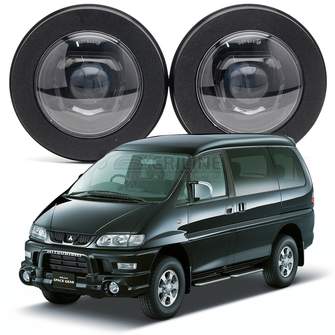 Светодиодные противотуманные фары Mitsubishi Delica IV рестайл [1997-2007] Einer
