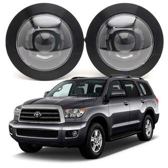 Светодиодные противотуманные фары Toyota Sequoia II (XK60) дорестайл [2007-2017] Einer