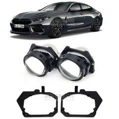 Линзы для фар BMW 8-Series II (G16, G14, G15) [2019-2022] секция дальнего света для замены на светодиодные Би-ЛЕД модули