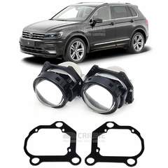 Линзы для фар Volkswagen Tiguan II (Mk 2) [2016-2021] секция дальнего света для замены на светодиодные Би-ЛЕД модули