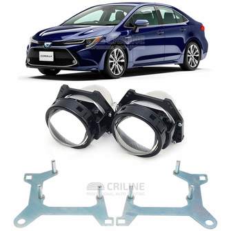 Линзы для фар Toyota Corolla XII (E210) [2020-н.в.] для замены на светодиодные Би-ЛЕД модули