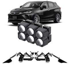 Линзы для фар Toyota Harrier IV (XU80) [2020-2025] для замены на светодиодные Би-ЛЕД модули