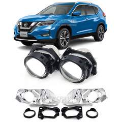 Линзы для фар Nissan X-Trail III (T32) рестайлинг [2017-2022] для замены на светодиодные Би-ЛЕД модули