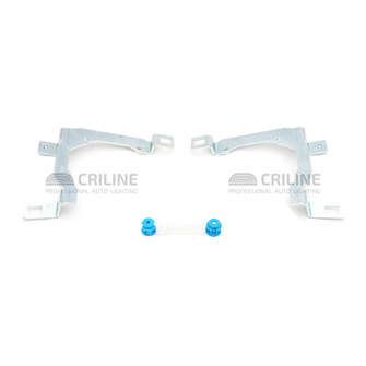 Переходные рамки Toyota Mark X I (X120) рестайлинг [2006-2009] под линзы Hella 3r/5r, Би-Лед