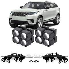 Линзы для фар Land Rover Range Rover Velar I (L560) [2017-2023] для замены на светодиодные Би-ЛЕД модули