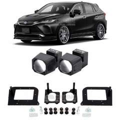 Линзы для фар Toyota Harrier IV (XU80) [2020-2025] (внутренняя секция линзованная оптика) для замены на светодиодные Би-ЛЕД модули