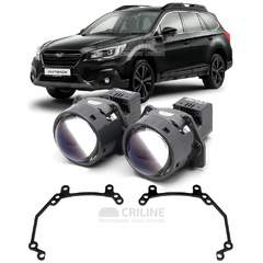 Линзы для фар Subaru Outback V (BS/B15) рестайлинг [2017-2021] для замены на светодиодные Би-ЛЕД модули