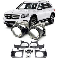 Линзы для фар Mercedes-Benz GLB I (X253) рестайл [2019-2023] внутренняя секция дальнего света для замены на светодиодные Би-ЛЕД модули