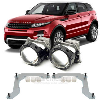 Линзы для фар Land Rover Range Rover Evoque I (L538) дорестайл [2011-2015] для замены на светодиодные Би-ЛЕД модули
