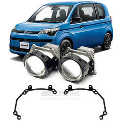 Линзы для фар Toyota Spade I (NP140) [2012-2020] для замены на светодиодные Би-ЛЕД модули