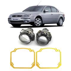 Ремкомплект для фар Ford Mondeo 3 [2000-2007] для замены штатных линз на модули Hella 3R