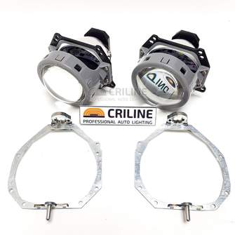 Светодиодные линзы в фары Lexus GS300/GS350/GS430/GS450H/GS460 [2005-2012] биледы Aozoom A3 Max