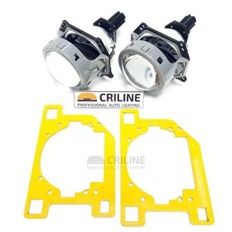 Светодиодные линзы в фары Lexus RX300/330/350/400 [2003-2009] без AFS биледы Aozoom A3 Max