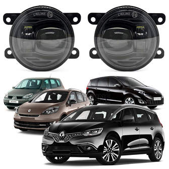 Светодиодные противотуманные фары Renault Grand Scenic II/III/IV [2003-н.в.] Tandem Premium