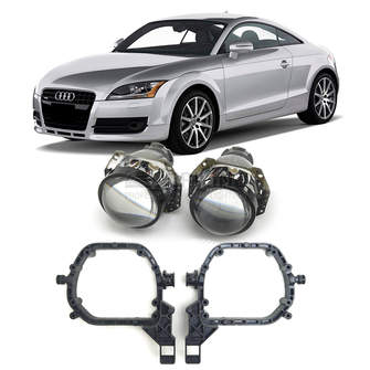 Ремкомплект для фар Audi TT 8J [2006-2014] для замены штатных линз на модули Hella 3R