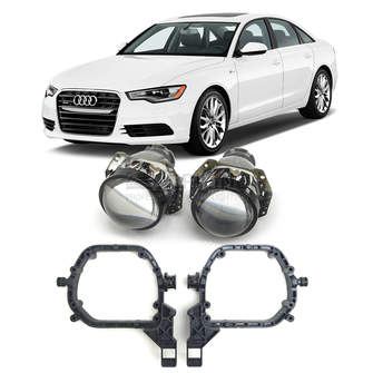 Ремкомплект для фар Audi A5 [2012-2016] для замены штатных линз на модули Hella 3R
