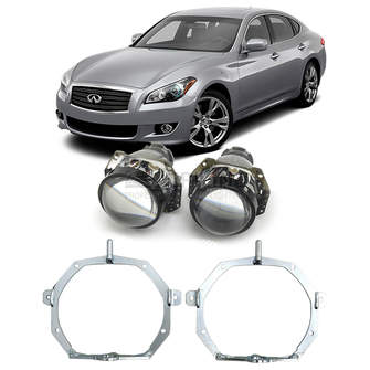 Ремкомплект для фар Infiniti M [2010-2013] AFS для замены штатных линз на модули Hella 3R
