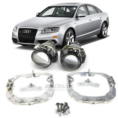 Ремкомплект для фар Audi A6 C6 AFS [2004-2011] для замены штатных линз, в секцию ближнего света