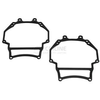 Переходные рамки Toyota Venza [2008-2016] галогеновая оптика под линзы Hella 3r/5r, Би-Лед