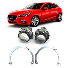 Ремкомплект для фар Mazda 3 BM [2013-2016] для замены штатных линз на модули Hella 3R