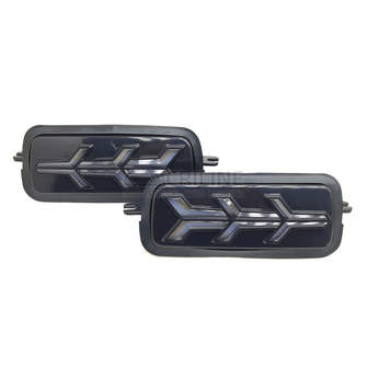 Тюнинг LED надфарники Нива Triple