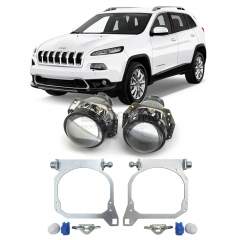 Ремкомплект для фар Jeep Cherokee 5 поколение KL [2014-2017] для замены штатных линз на модули Hella 3R